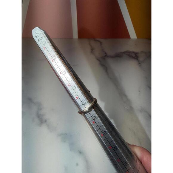 Triple Stone Prehnite & Flashy Moonstone Floral Ring: Sterling Silver - Size 7 - Picture 9 of 9